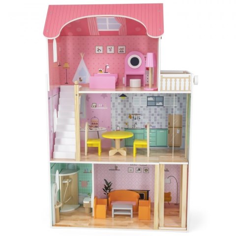 VIGA Duży Drewniany Domek dla Lalek Viga Toys VIGA Duży Drewniany Domek dla Lalek Viga Toys
