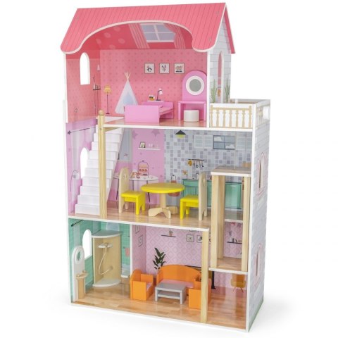 VIGA Duży Drewniany Domek dla Lalek Viga Toys VIGA Duży Drewniany Domek dla Lalek Viga Toys