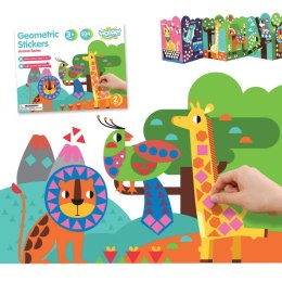 WOOPIE ART&FUN Naklejki Zestaw Kreatywny Wyklejanka Zwierzątka 504 el. Woopie