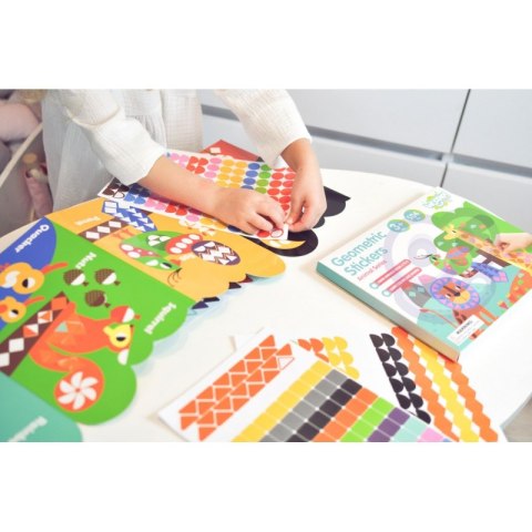 WOOPIE ART&FUN Naklejki Zestaw Kreatywny Wyklejanka Zwierzątka 504 el. Woopie