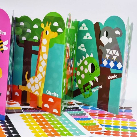 WOOPIE ART&FUN Naklejki Zestaw Kreatywny Wyklejanka Zwierzątka 504 el. Woopie