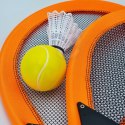 WOOPIE Duże Rakietki do Tenisa Badminton dla Dzieci Zestaw + Piłka Lotka Woopie WOOPIE Duże Rakietki do Tenisa Badminton dla Dzieci Zestaw + Piłka Lotka Woopie
