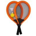 WOOPIE Duże Rakietki do Tenisa Badminton dla Dzieci Zestaw + Piłka Lotka Woopie WOOPIE Duże Rakietki do Tenisa Badminton dla Dzieci Zestaw + Piłka Lotka Woopie