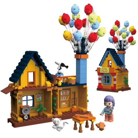 WOOPIE Klocki dla Dzieci Latający Dom z Balonami 240 el. Woopie