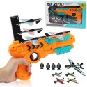 WOOPIE Pistolet Wyrzutnia Samolotów Automtyczna + 4 Samoloty Woopie