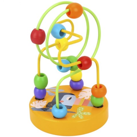 TOOKY TOY Drewniana Edukacyjna Pętla Motoryczna Labirynt Przeplatanka Tooky Toy TOOKY TOY Drewniana Edukacyjna Pętla Motoryczna Labirynt Przeplatanka Tooky Toy