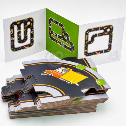 TOOKY TOY Puzzle dla Dzieci Autostrada Makieta 21 el. Tooky Toy TOOKY TOY Puzzle dla Dzieci Autostrada Makieta 21 el. Tooky Toy