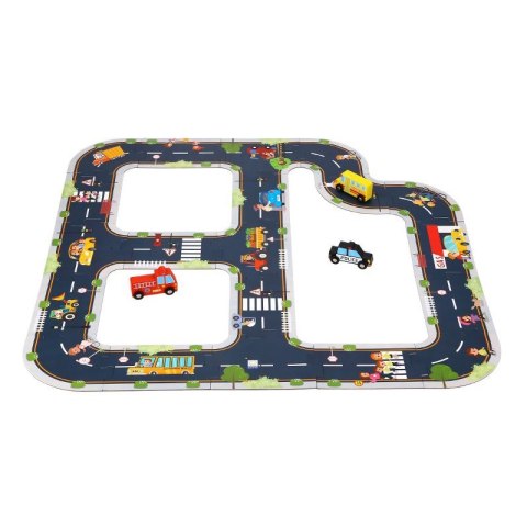 TOOKY TOY Puzzle dla Dzieci Autostrada Makieta 21 el. Tooky Toy TOOKY TOY Puzzle dla Dzieci Autostrada Makieta 21 el. Tooky Toy