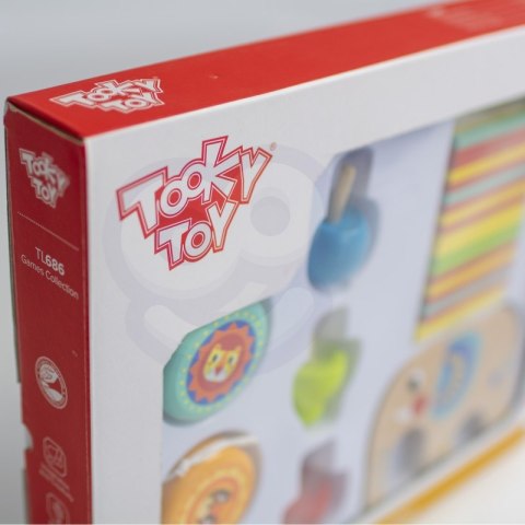 TOOKY TOY Zestaw Gier Zręcznościowych 46el. Tooky Toy