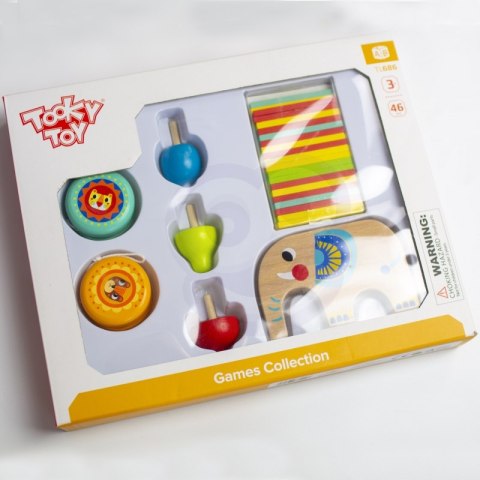 TOOKY TOY Zestaw Gier Zręcznościowych 46el. Tooky Toy