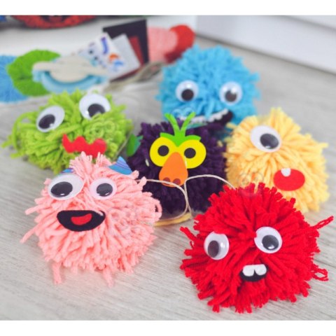WOOPIE ART&FUN Zestaw Kreatywny Zrób Potworka Monster Pom Woopie WOOPIE ART&FUN Zestaw Kreatywny Zrób Potworka Monster Pom Woopie