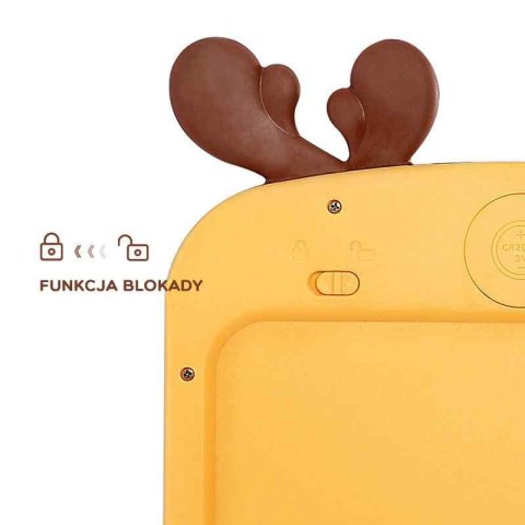 WOOPIE Tablet Graficzny 8.5" Dino dla Dzieci do Rysowania Znikopis + Rysik Woopie WOOPIE Tablet Graficzny 8.5" Dino dla Dzieci do Rysowania Znikopis + Rysik Woopie