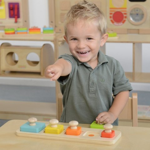MASTERKIDZ Układanka Nauka Rozmiarów i Kolorów Masterkidz MASTERKIDZ Układanka Nauka Rozmiarów i Kolorów Masterkidz