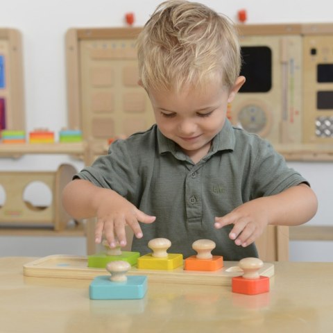 MASTERKIDZ Układanka Nauka Rozmiarów i Kolorów Masterkidz MASTERKIDZ Układanka Nauka Rozmiarów i Kolorów Masterkidz