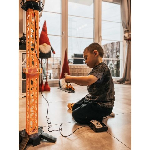 WOOPIE Dźwig Żuraw Zdaline Sterowany 103 cm R/C Ciężarówka Koparka + 4 Akc. Woopie WOOPIE Dźwig Żuraw Zdaline Sterowany 103 cm R/C Ciężarówka Koparka + 4 Akc. Woopie