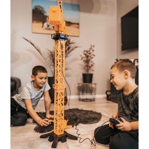 WOOPIE Dźwig Żuraw Zdaline Sterowany 103 cm R/C Ciężarówka Koparka + 4 Akc. Woopie WOOPIE Dźwig Żuraw Zdaline Sterowany 103 cm R/C Ciężarówka Koparka + 4 Akc. Woopie