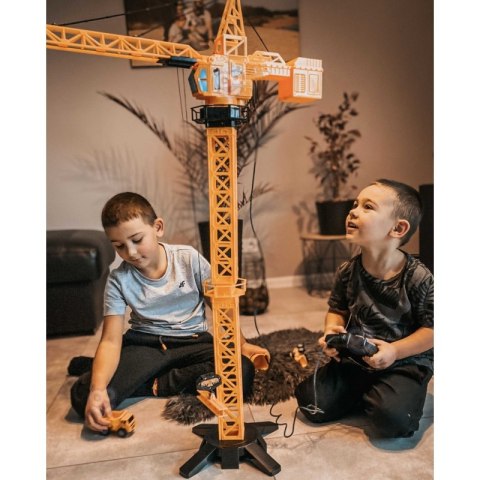 WOOPIE Dźwig Żuraw Zdaline Sterowany 103 cm R/C Ciężarówka Koparka + 4 Akc. Woopie WOOPIE Dźwig Żuraw Zdaline Sterowany 103 cm R/C Ciężarówka Koparka + 4 Akc. Woopie