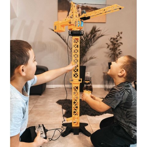 WOOPIE Dźwig Żuraw Zdaline Sterowany 103 cm R/C Ciężarówka Koparka + 4 Akc. Woopie WOOPIE Dźwig Żuraw Zdaline Sterowany 103 cm R/C Ciężarówka Koparka + 4 Akc. Woopie