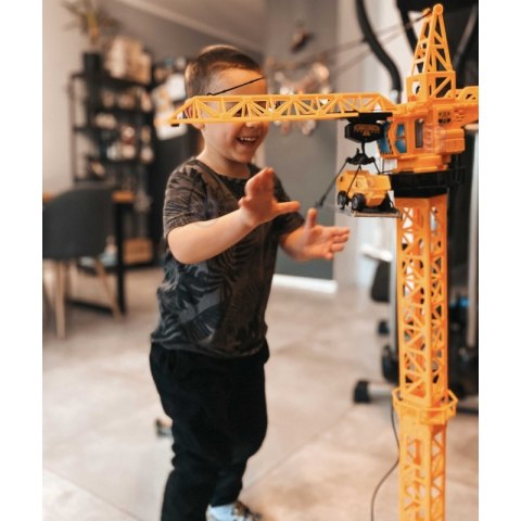 WOOPIE Dźwig Żuraw Zdaline Sterowany 103 cm R/C Ciężarówka Koparka + 4 Akc. Woopie WOOPIE Dźwig Żuraw Zdaline Sterowany 103 cm R/C Ciężarówka Koparka + 4 Akc. Woopie