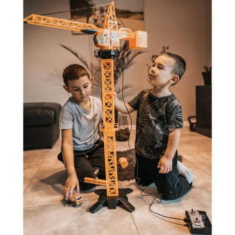 WOOPIE Dźwig Żuraw Zdaline Sterowany 103 cm R/C Ciężarówka Koparka + 4 Akc. Woopie WOOPIE Dźwig Żuraw Zdaline Sterowany 103 cm R/C Ciężarówka Koparka + 4 Akc. Woopie