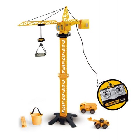 WOOPIE Dźwig Żuraw Zdaline Sterowany 103 cm R/C Ciężarówka Koparka + 4 Akc. Woopie WOOPIE Dźwig Żuraw Zdaline Sterowany 103 cm R/C Ciężarówka Koparka + 4 Akc. Woopie