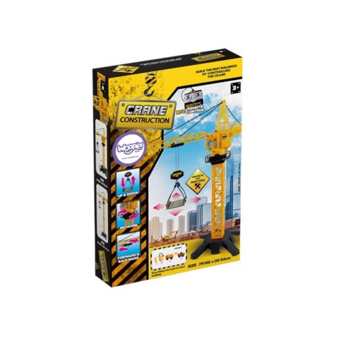 WOOPIE Dźwig Żuraw Zdaline Sterowany 103 cm R/C Ciężarówka Koparka + 4 Akc. Woopie WOOPIE Dźwig Żuraw Zdaline Sterowany 103 cm R/C Ciężarówka Koparka + 4 Akc. Woopie