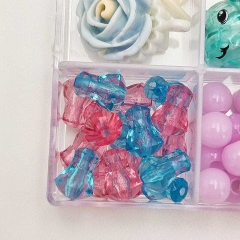 WOOPIE Zestaw do Robienia Biżuteri Bransoletek Wisiorków Pierścionków Kolczyków ze Zwierzątkami Woopie