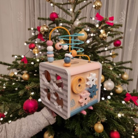 Viga PolarB Activity Box Drewniane Edukacyjne Centrum Gier 5w1 kostka Viga Toys Viga PolarB Activity Box Drewniane Edukacyjne Centrum Gier 5w1 kostka Viga Toys