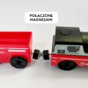 WOOPIE Lokomotywa Elektryczna Pociąg Wagony na Magnes Woopie WOOPIE Lokomotywa Elektryczna Pociąg Wagony na Magnes Woopie