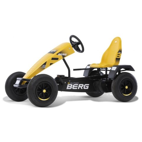 BERG Gokart na Pedały XL B.Super Yellow BFR Pompowane Koła od 5 lat do 100 kg Berg BERG Gokart na Pedały XL B.Super Yellow BFR Pompowane Koła od 5 lat do 100 kg Berg