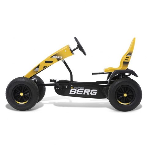 BERG Gokart na Pedały XL B.Super Yellow BFR Pompowane Koła od 5 lat do 100 kg Berg BERG Gokart na Pedały XL B.Super Yellow BFR Pompowane Koła od 5 lat do 100 kg Berg