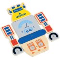 Drewniana Przybijanka Roboty 45 elementów Viga Toys Viga Toys