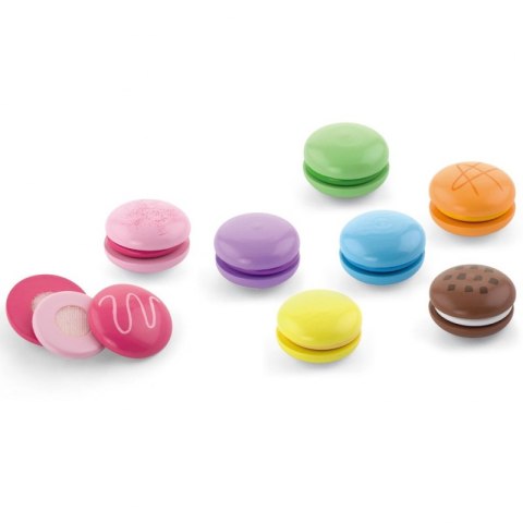Drewniany Ciastka Zestaw kolorowych makaroników Viga Toys 8 sztuk Viga Toys Drewniany Ciastka Zestaw kolorowych makaroników Viga Toys 8 sztuk Viga Toys