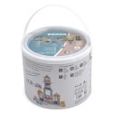 Zestaw drewnianych klocków w wiaderku - 60 elementów - Viga PolarB Viga Toys Zestaw drewnianych klocków w wiaderku - 60 elementów - Viga PolarB Viga Toys