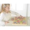 Drewniana Tabliczka Edukacyjna Masterkidz Alfabet Wielkie Literki Masterkidz