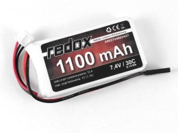 Redox 1100 mAh 7,4V 30C (wtyczka JR) - pakiet LiPo Redox