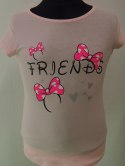 BLUZKA DZIEWCZĘCA FRIENDS KR R.98-104 ŻAREK