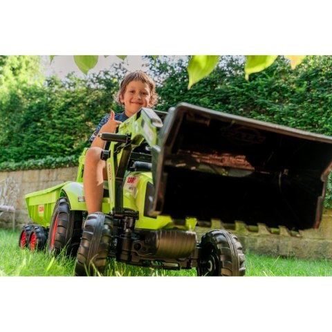 FALK Traktor CLAAS ARION z Przyczepą Maxi i Łyżką FALK FALK Traktor CLAAS ARION z Przyczepą Maxi i Łyżką FALK