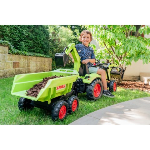 FALK Traktor CLAAS ARION z Przyczepą Maxi i Łyżką FALK FALK Traktor CLAAS ARION z Przyczepą Maxi i Łyżką FALK