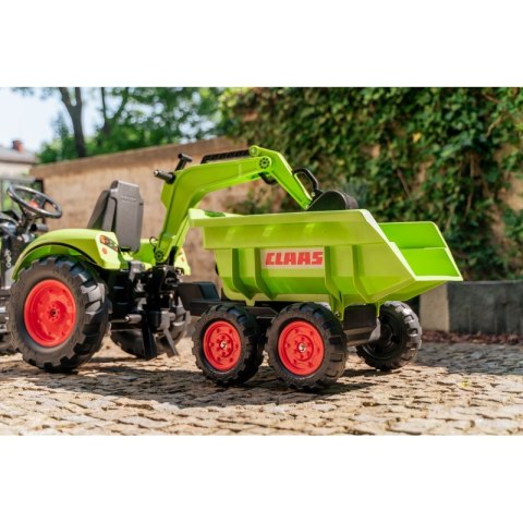FALK Traktor CLAAS ARION z Przyczepą Maxi i Łyżką FALK FALK Traktor CLAAS ARION z Przyczepą Maxi i Łyżką FALK