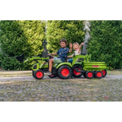 FALK Traktor CLAAS ARION z Przyczepą Maxi i Łyżką FALK FALK Traktor CLAAS ARION z Przyczepą Maxi i Łyżką FALK