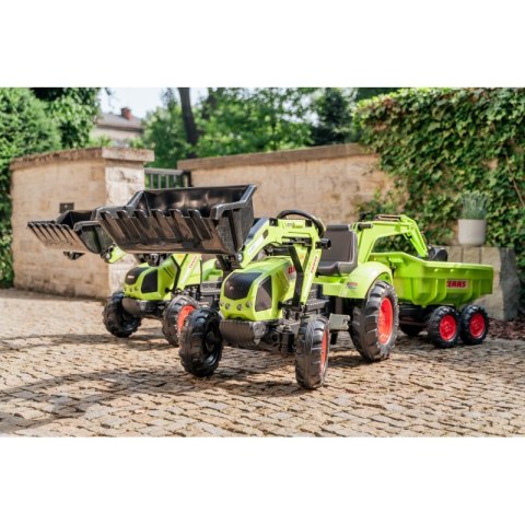 FALK Traktor CLAAS ARION z Przyczepą Maxi i Łyżką FALK FALK Traktor CLAAS ARION z Przyczepą Maxi i Łyżką FALK