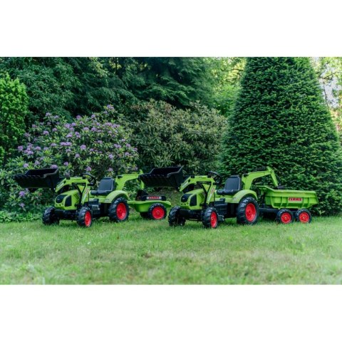 FALK Traktor CLAAS ARION z Przyczepą Maxi i Łyżką FALK FALK Traktor CLAAS ARION z Przyczepą Maxi i Łyżką FALK