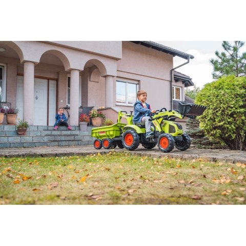 FALK Traktor CLAAS na Pedały z Przyczepą, Łyżką i Spychaczem od 3 Lat FALK FALK Traktor CLAAS na Pedały z Przyczepą, Łyżką i Spychaczem od 3 Lat FALK