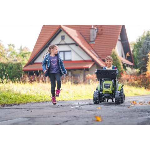 FALK Traktor CLAAS na Pedały z Przyczepą, Łyżką i Spychaczem od 3 Lat FALK FALK Traktor CLAAS na Pedały z Przyczepą, Łyżką i Spychaczem od 3 Lat FALK