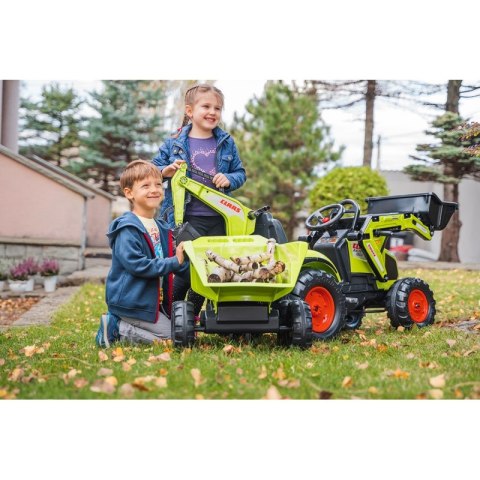 FALK Traktor CLAAS na Pedały z Przyczepą, Łyżką i Spychaczem od 3 Lat FALK FALK Traktor CLAAS na Pedały z Przyczepą, Łyżką i Spychaczem od 3 Lat FALK