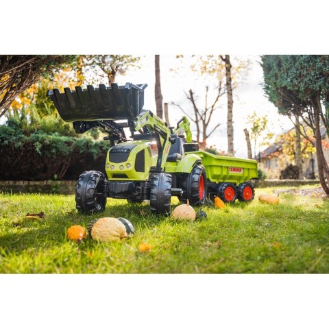 FALK Traktor CLAAS na Pedały z Przyczepą, Łyżką i Spychaczem od 3 Lat FALK FALK Traktor CLAAS na Pedały z Przyczepą, Łyżką i Spychaczem od 3 Lat FALK