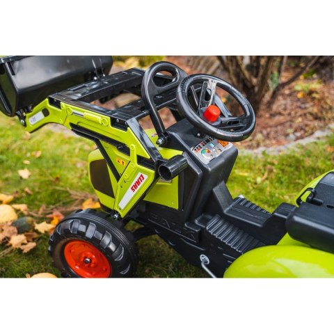 FALK Traktor CLAAS na Pedały z Przyczepą, Łyżką i Spychaczem od 3 Lat FALK FALK Traktor CLAAS na Pedały z Przyczepą, Łyżką i Spychaczem od 3 Lat FALK