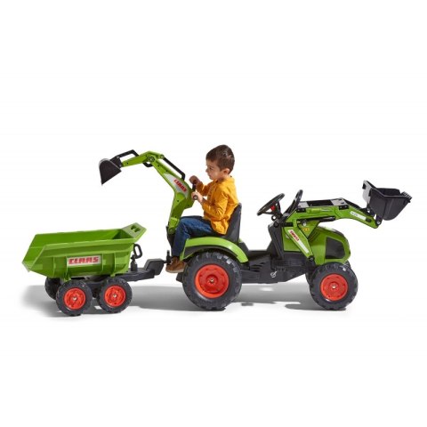 FALK Traktor CLAAS na Pedały z Przyczepą, Łyżką i Spychaczem od 3 Lat FALK FALK Traktor CLAAS na Pedały z Przyczepą, Łyżką i Spychaczem od 3 Lat FALK