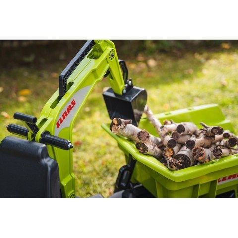 FALK Traktor CLAAS na Pedały z Przyczepą, Łyżką i Spychaczem od 3 Lat FALK FALK Traktor CLAAS na Pedały z Przyczepą, Łyżką i Spychaczem od 3 Lat FALK